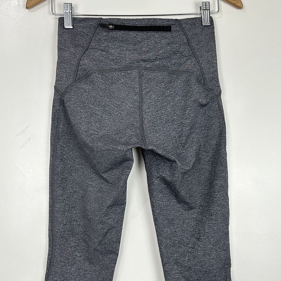 Lululemon Motionful 7/8 Tight 25" Heathered Black High Rise Size 6 Luxtreme - Picture 9 of 12